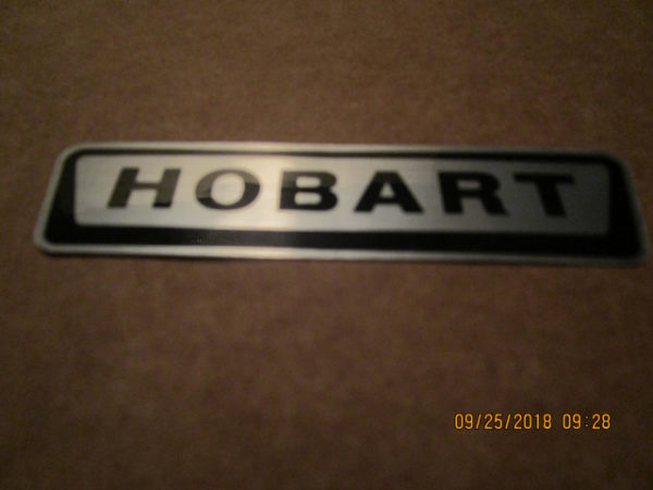 HOBART 403 TENDERIZER LOGO DECAL STICKER 3-1/2X7/8 00-118366